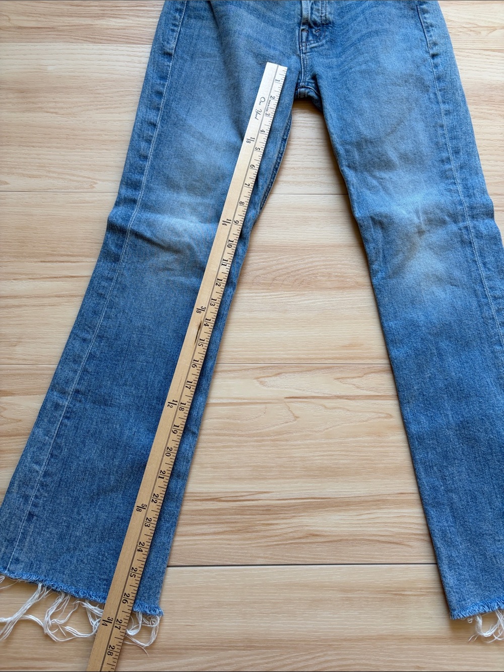 MOTHER SUPERIOR The Tripper Flood Fray Jeans - Picture 6 of 12